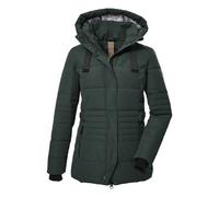 G.I.G.A. DX Donna Giacca trapuntata con cappuccio senza zip/giaccone funzionale in piuma d'oca GW 25 WMN QLTD JCKT, dunkel blaugrün, 46, 39930-000
