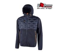 GIACCA CON CAPPUCCIO U-POWER DA UOMO SPOCK IDROREPELLENTE ANTIVENTO ANTIPIOGGIA