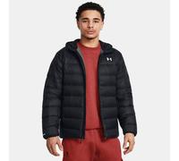 Giacca con cappuccio Under Armour Legend Down da uomo Nero / Nero / Bianco 3XL