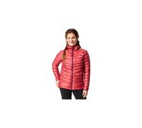 Giacca con cappuccio vaude batura da donna rosso