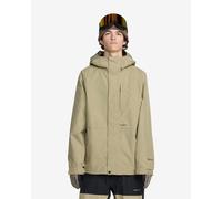 Giacca con cappuccio Volcom DUA GORE-TEX beige verdastro - M