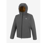 Giacca con cappuccio Wild Country Flow Unisex grigio fumo - XL