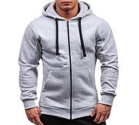 Giacca con cerniera da uomo con cappuccio calda, giacca con cappuccio, cardigan da uomo con cappuccio, abbigliamento sportivo, felpa casual, felpa con cappuccio a maniche lunghe con zip, felpa con