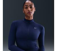 Giacca con zip a tutta lunghezza Dri-FIT Nike One Fitted - Donna - Blu L (IT 48-50)