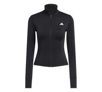 Giacca con zip da donna adidas Workout Essentials Nero 2XL