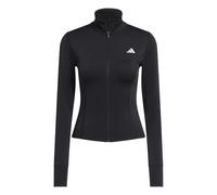 Adidas Optime Essentials Full Zip Sweatshirt Nero S Donna
