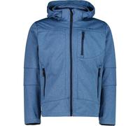 Cmp Zip Hood 3a01787n-m Softshell Jacket Blu L Uomo
