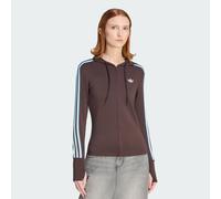 Adidas Originals Zipper Full Zip Sweatshirt Marrone XS Donna