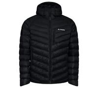 Giacca con zip e cappuccio VAUDE Monviso Down Hooded Noir L