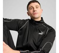 Giacca con zip in poliestere Puma Sport Nero L Tinta unita