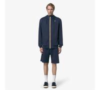 Giacca con zip RAINS LIGHT SPACER Blu XL Tinta unita