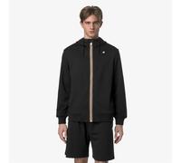 Giacca con zip RAINS LIGHT SPACER Nero L Tinta unita