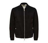 Giacca con zip Selected Slharchive Noir S