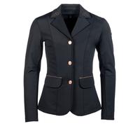 Giacca concorso bambina con strass rosegold sul colletto modello Flora Kids Hkm