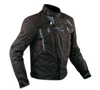 Giacca Cordura Moto Tessuto Impermeabile Sport Termica Sfoderabile Nero