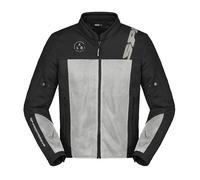 Spidi Corsa Net Windout Giacca tessile moto, nero-grigio, taglia L per maschi