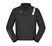 Spidi Corsa Net Windout Giacca tessile moto, nero-bianco, taglia L per maschi