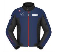 Spidi Corsa Tex, giacca in tessuto 3XL male Blu Scuro/Nero