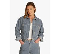 Tommy Hilfiger Donna Giacca in Jeans Straight Corta, Multicolore (Jaz), 46
