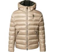Giacca Corta Blauer Adams Piumino Uomo Misto Poliestere Beige