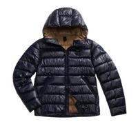 Giacca Corta Blauer Adams Piumino Uomo Misto Poliestere Blu