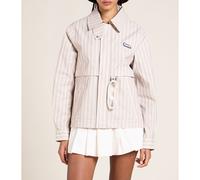 Giacca corta impermeabile, AMBROISE Beige M Tinta unita