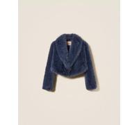 Giacca corta in faux fur Twinset - 44