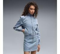 Giacca corta in twill slavato FUTURE.PUMA.ARCHIVE da donna, Abbigliamento, Blu, XL XL