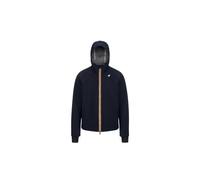 Giacca corta K-Way da uomo con 3 strati di Nylon, colore Blu scuro Modello: K...