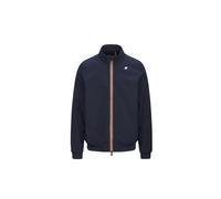 Giacca corta K-Way da uomo, modello ARSENE BONDED colore BLUE DEPTH-BLUE DEPT
