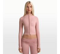 Giacca corta NikeSKIMS Rib Seamless e con zip a tutta lunghezza - Donna - Rosa 4X