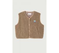 Giacca corta senza maniche HOKTOWN Beige M/L Tinta unita