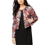 Giacca Corta Trapuntata Stampata Da Donna Rachel Roy