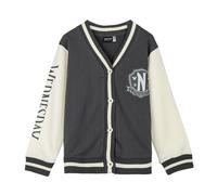 Giacca Cotton Brushed Baseball Wednesday GRIGIO SCURO - 14 Anni | FEMMINA CERDà