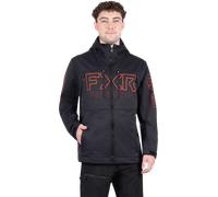 Giacca Cross/Enduro FXR Helium Pro Softshell Nero/ArancioL Nero,Arancio
