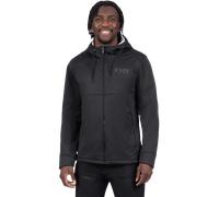 Giacca Cross/Enduro FXR Hydrogen Softshell Nero/AsfaltoL Nero,Asfalto