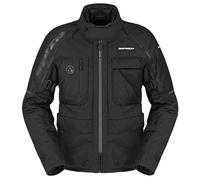 Spidi Crossmaster 2 H2Out impermeabile Giacca tessile moto, nero, taglia XL per maschi