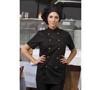 Giacca Cuoco Casacca Chef Uomo Donna Cucina Divisa Cotone da Lavoro Camicia