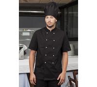 Giacca Cuoco Casacca Chef Uomo Donna Cucina Divisa Cotone da Lavoro Camicia