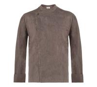 Giacca Cuoco Coreana Johnny Tortora a Manica Lunga - Giblor's - Pizzaiolo