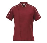 Giacca Cuoco Mark Bordeaux a Manica Corta - Giblor's - Divisa Cucina