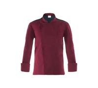 Giacca cuoco Raul - da uomo - manica lunga - taglia M - bordeaux - Giblor's
