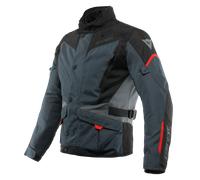 Dainese Tempest 3 D-Dry, giacca tessile impermeabile 60 male Grigio/Nero/Rosso