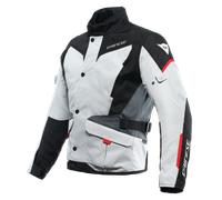 Giacca D-Dry Dainese Tempest 3 Glacier-Gray/Black/Lava-Red Taglia:46