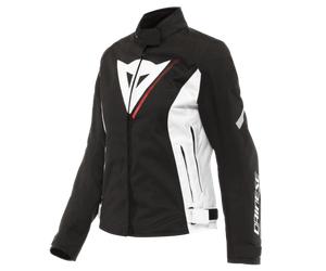Giacca D-Dry Dainese Veloce Lady Black/White/Lava-Red Taglia:46