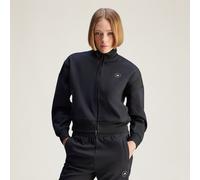 ADIDAS BY STELLA MCCARTNEY Giacca di felpa sportiva 'Knitted Track' nero / bianco Donna - PROMO - Sport - Abbigliamento sportivo - Giacche sportive - Giacche da allenamento e di felpa ADIDAS BY STELLA