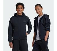 Giacca da allenamento adidas Z.N.E. Full-Zip Hooded Black / Black 7-8A