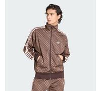 Adidas Originals Firebird Loose Monogram Full Zip Sweatshirt Marrone 2XL Uomo