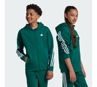 Giacca da allenamento Future Icons 3-Stripes Full-Zip Hooded Collegiate Green / White 11-12A