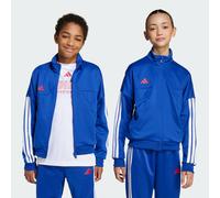 Giacca da allenamento House of Tiro Junior Semi Lucid Blue / White / Pure Ruby 11-12A